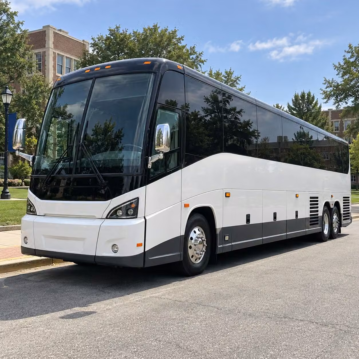 56 passenger charter bus
