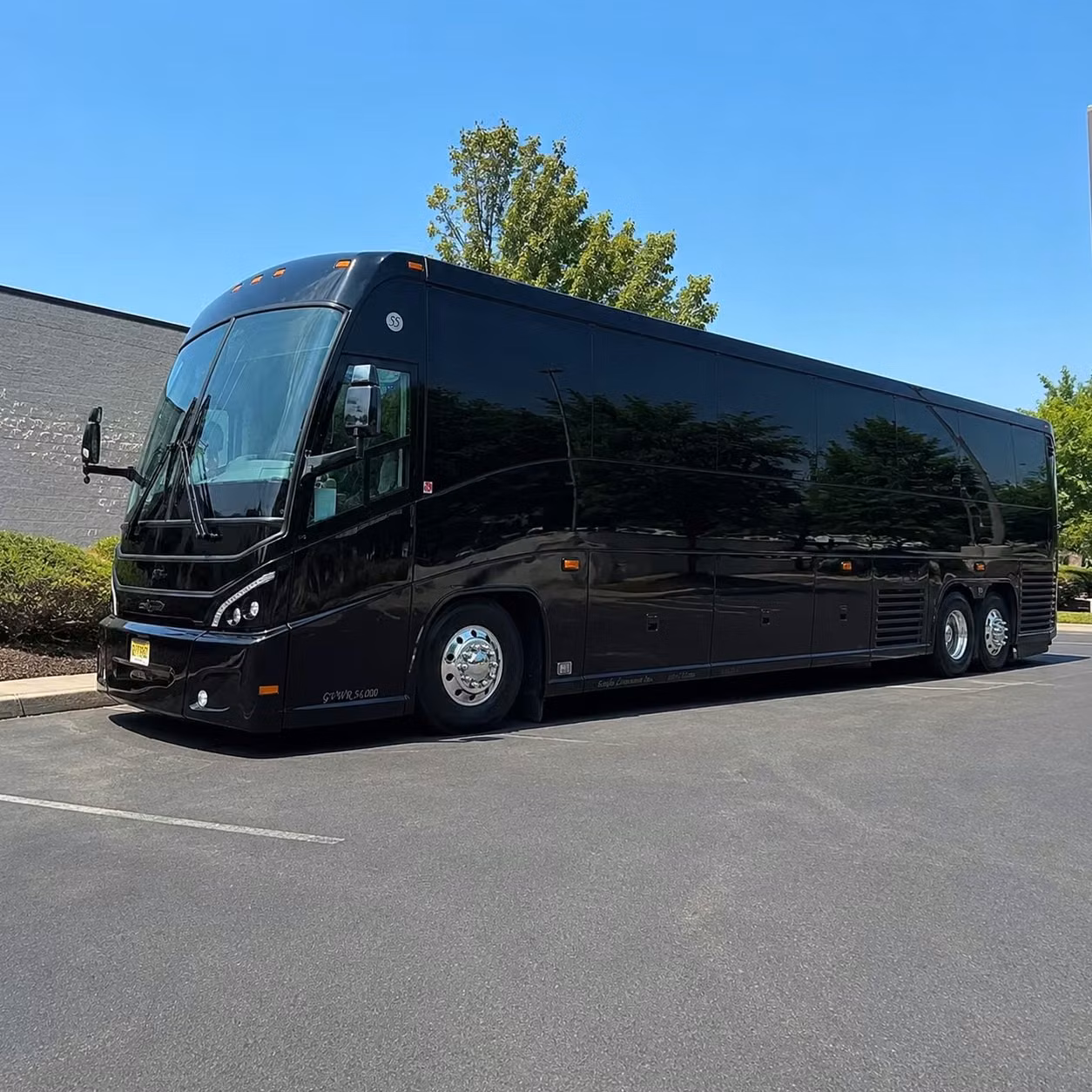 carrollton charter bus rental exterior