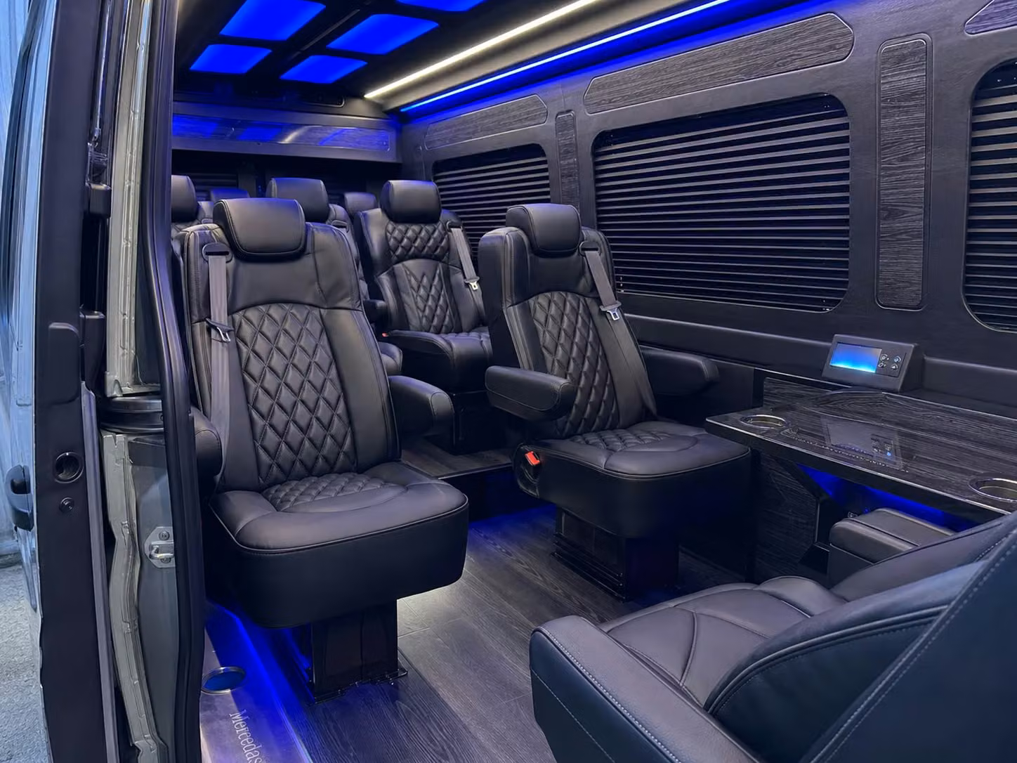 sprinter van transportation for groups and events across carrollton